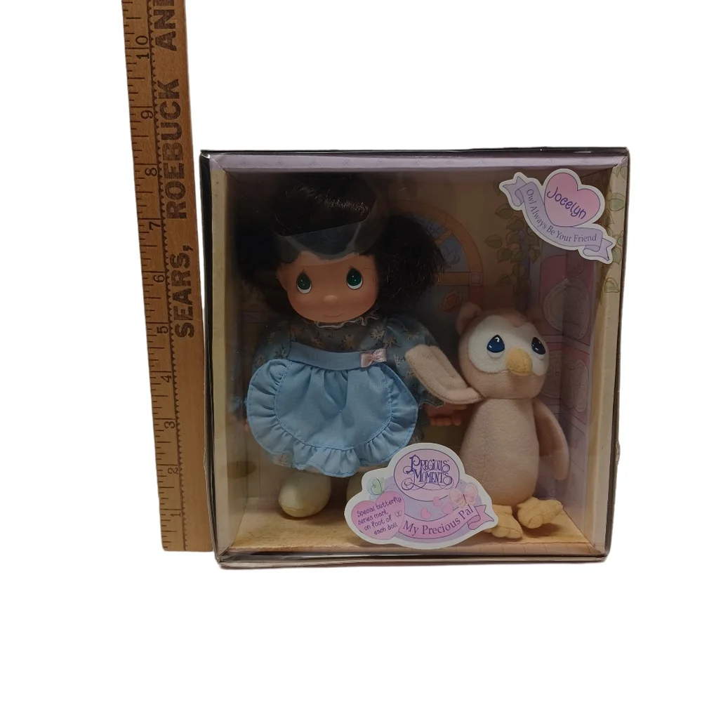 NEW VTG PRECIOUS MOMENTS 1998 Jocelyn Owl Stuffed Animal Pal Doll
